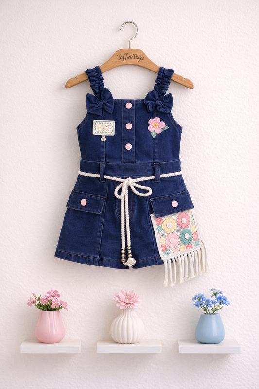 Snuggle Denim Dungaree