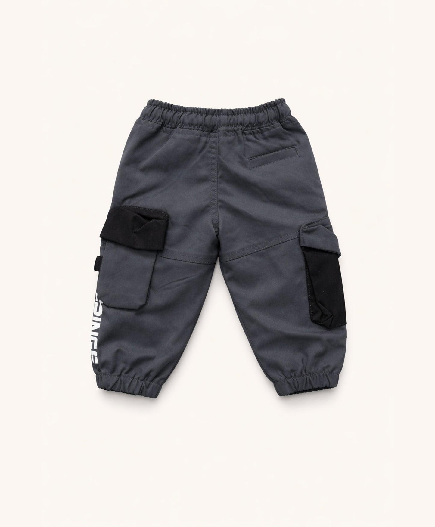 Kids Grey Cargo Pant