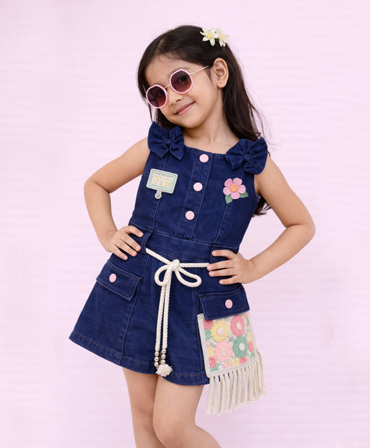 Snuggle Denim Dungaree