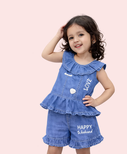 Little Love Denim Set