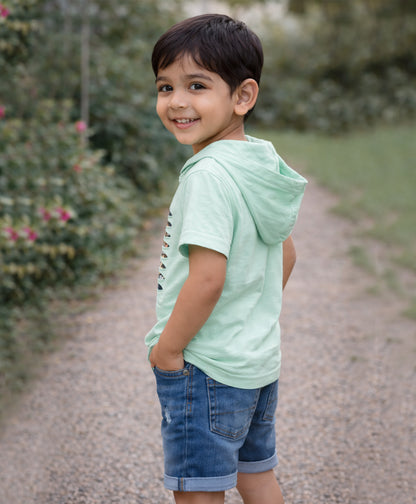 Sweet Slice Hoodie -  Sea Green