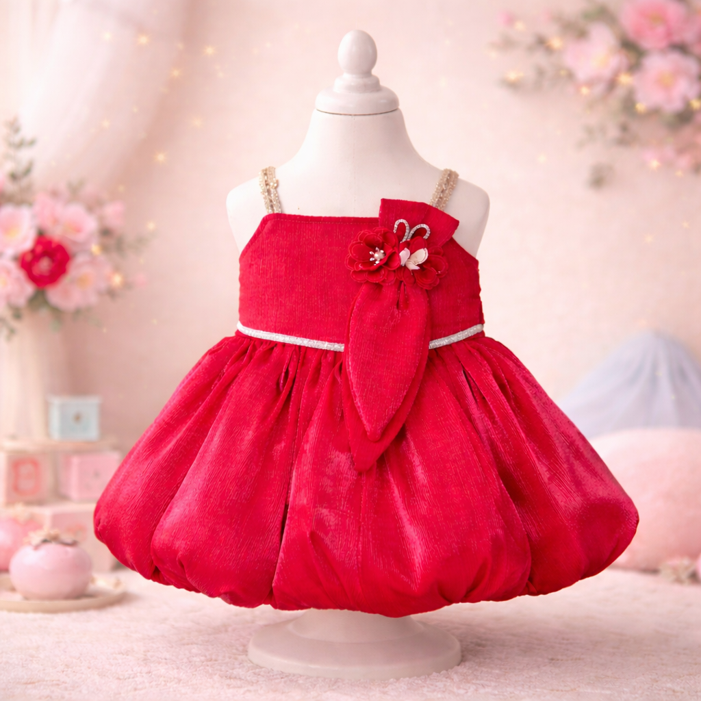 Ruby Royale Party Frock
