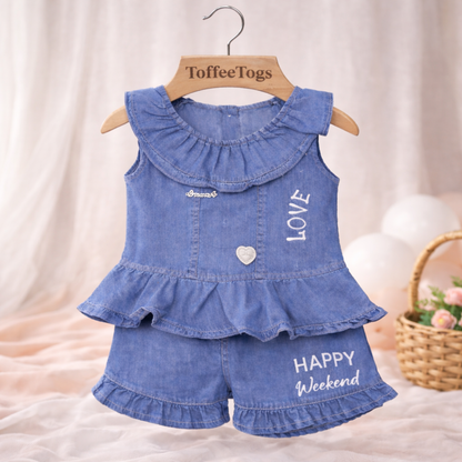 Little Love Denim Set