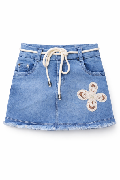 Daisy Denim Skirt
