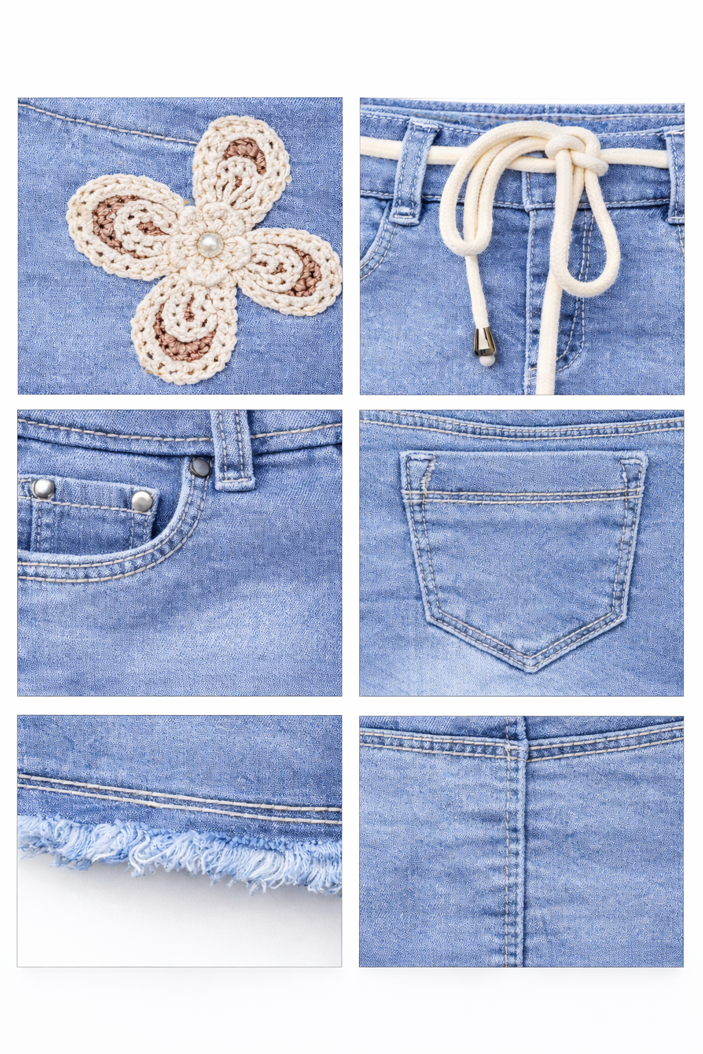 Daisy Denim Skirt