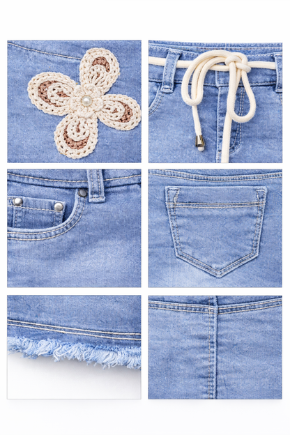 Daisy Denim Skirt