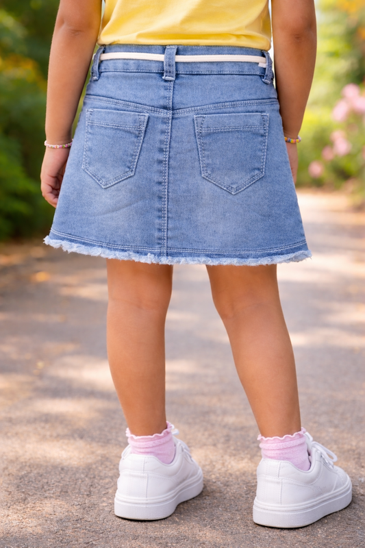 Daisy Denim Skirt