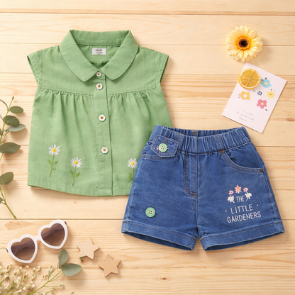 Green Petal Set