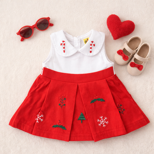 Candy Cane Christmas Frock