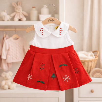 Candy Cane Christmas Frock